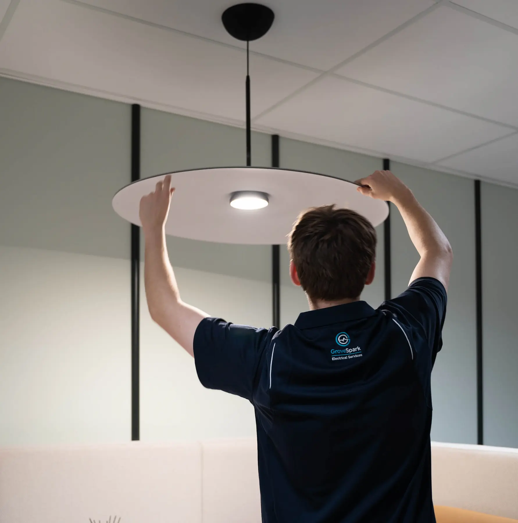 Grove Spark team truck